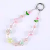 Colgante de Bolso Cruzado Tulipán con Cuentas de Cielo Estrellado Único y Exquisito, Cadena Versátil Intercambiable, Correa Corta para Teléfono