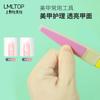 Lmltop Lixa de Polimento de Unhas Material PP Faixa de Polimento Faixa de Esfregar Cartão Suprimentos e Ferramentas Profissionais para Manicure 025