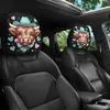 Funda para reposacabezas de coche con diseño de cachorro animal, funda de asiento a prueba de polvo, estilo lindo, almohada de coche, almohada para el cuello
