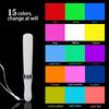 Amazon transfronterizo 15 colores stick luminoso atmósfera de concierto animar palo fluorescente control central soporte palo de flash al por mayor