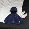 Chamarra de polar para bebé, nueva colección otoño/invierno 2026, top cálido con capucha de doble cara de polar para bebés y niños pequeños, ropa de otoño para niños