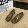 Sandalias Birkenstock de gamuza estilo retro, con plataforma para aumentar altura, diseño de nicho, para mujer, nueva colección de otoño 2026, zapatos casuales versátiles con correas de velcro