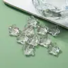 Estrella de Cinco Puntas de Vidrio de Colores Lazo Cuentas Sueltas Hecho a Mano DIY Cuentas de Gelatina Estereoscópicas Pulsera Accesorios de Joyería