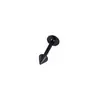 Aretes de Hueso de Acero Inoxidable Transfronterizos, Aretes para Labio en Espiral Interno y Externo, Aretes de Araña Mariposa, Aretes para Hoyuelos de Labio, Aretes para Hoyuelos de Oreja Góticos, Piercing