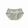 Pantaletas de algodón de colores para mujer, 100% algodón, tiro medio, antibacterianas 10A, entrepierna 100% algodón, diseño dulce con volantes para mujer