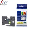 Cinta para etiquetadora Brother compatible, cinta de etiqueta, tubo termorretráctil, cinta de carbono 12 mm, consumibles recubiertos de película TZe231 Brother
