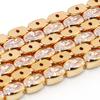 Tipo Dan * banhado a cobre KC imitação dourada olho de cavalo zircônia garra corrente * 2*4/3*6mm joias joias roupas sapatos bolsa acessórios