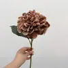 Sensación en la mano hidratante gran hortensia tallo único muestra de hortensia simulación sala de muestras paisajismo de hotel arreglo floral flores de acompañamiento productos en stock transfronterizos