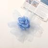 Accesorios de joyería de flores de malla con borde quemado de organza con perspectiva de súper hada de fantasía, tocado DIY, accesorios para el cabello, material femenino al por mayor