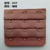 Extensor de Sujetador de Acero Inoxidable de Tres Filas y Tres Ganchos, Broche Extensor de Lencería de Tres Filas y Tres Ganchos, Venta Directa del Fabricante, Incluye Carta de Colores