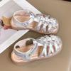 Zapatos para Niños, Sandalias para Niñas, Ropa de Verano para Exteriores, Sandalias Romanas para Niños Estilo Nuevo 2026, Zapatos para Bebés Niñas con Faldas, Zapatos de Princesa
