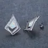 Amazon Moda Pendientes de Ópalo de Múltiples Capas de Alta Gama Diseño de Nicho Retro Elegantes Versátiles