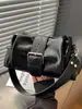 2026 Nueva Bolso de Motocicleta de Moda, Bolso de Mano Trendy de Primavera, Bolso de Hombro Versátil de Nicho, Bolso de Axila Vintage de Alta Gama para Mujer