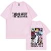 Camiseta con estampado divertido para estación independiente de Amazon TAYLOR SWIFT Hombres y mujeres europeos y americanos casual manga corta venta al por mayor