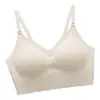 Sutiã Zeriluna Sexy Sem Costas, Ajuste Confortável Sem Costura, Design Versátil com Alças Cruzadas, Lingerie Push-Up
