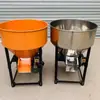 Mezcladora de alimento de doble uso seco y húmedo, máquina mezcladora de fertilizante y gránulos de plástico, mezclador vertical de semillas