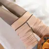 Medias, Mallas Térmicas Forradas de Felpa para Mujer, Medias Falsas Transparentes Forradas de Felpa para Invierno