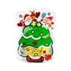 Bolsas de regalo de Navidad novedosas transfronterizas, bolsas selladas de dulces y snacks de Santa Claus, bolsas de embalaje de alimentos al por mayor