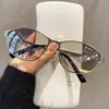Gafas de Sol Estilo Cat-Eye para Mujer, de Alta Gama, Modernas, Protección UV, Estilo Retro Americano, Mismo Estilo que las Celebridades de Internet