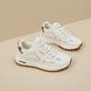 Dropshipping Transfronterizo Zapatos Deportivos para Mujer, Zapatos para Correr para Ejercicio Matutino al Aire Libre, Zapatos Casuales para Mujer, Zapatos Blancos, Zapatos de Papá de Suela Gruesa para Mujer