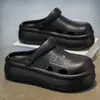 Zuecos Cómodos de Suela Gruesa para Verano 2026 para Parejas, Zapatos de Playa que Aumentan la Altura, Medias Zapatillas de Doble Uso para Hombre, Zapatos Antideslizantes para Conducir