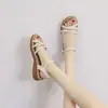 Sandalias Casuales de Moda Estilo Francés para Mujer 2026 Modelo Nuevo de Verano, Antideslizantes, Versátiles, Suela Suave, Cómodas para los Pies, Sandalias de Mujer