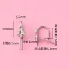 Broche Colgante Broche Conector de Plata de Ley 925 Accesorios para Colgante de Jade Broche para Collar DIY Clip para Broche Broche para Joyería de Jade