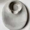 Soporte de Madera Santo Madera Sagrada Peruana Horno de Aromaterapia Soporte de Cemento Base para Insertar Incienso para Relajación Meditación