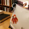 Llavero de Muñeco Gorila Celebridad de Internet Transfronterizo Brazo Largo Acrílico Colgante Creativo Colgante de Felpa Mono Celebridad de Internet