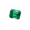 Piedra preciosa Tsavorita de corte rectangular biselado, granate sintético de itrio y aluminio verde esmeralda piedra suelta piedra principal venta al por mayor