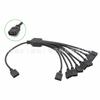 Cable de Extensión RGB para Ventilador de Placa Base 5V Interfaz de 3 Pines Tira de Luces Mágicas Divisor Uno a Dos, Tres, Cuatro, Cinco, Seis y Ocho Cable de Expansión