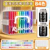 Marcadores de acrílico líquido directo, 24 colores, 36 plumones de acuarela de punta suave, lavables, no traspasan, borrables, aptos para dibujar en preescolar