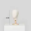 Cabeça de manequim para display de chapéu, suporte de mesa, acessórios, acessórios para cabeça de boneca, adereços de vitrine, modelo, chapéu, cabide de roupas femininas, enfeites