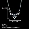 Colar Feminino Transfronteiriço Quente Colar de Pérola com Laço Design de Nicho Versátil Sem Desbotamento Acessórios de Aço Titânio de Alta Qualidade