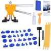 Kit de Herramientas para Eliminar Abolladuras de Granizo para Reparación de Carrocería de Automóvil, Extractor de Abolladuras, Reparación de Daños por Hielo, Abolladuras y Golpes
