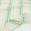 Nuevo Tejido Teñido en Hilo Raya Burbuja Raya Burbuja Khmer Camisa Casual Vestido Tela Rayada Bolso de Tela