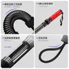 Entrenador de fuerza para brazos ajustable con sistema de resortes de cinco niveles, equipo de fitness casero para hombres para entrenamiento de fuerza de brazos con mango antideslizante