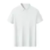 Berlinger 40D 170G tela de doble cara cuello sin costuras tecnología sin costuras manga corta cuello camisero Polo ropa de trabajo con opción de estampado