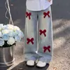 Moda Casual Otoño Estilo Universitario Niños Medianos y Grandes Conjunto de Pantalones Vaqueros de Mezclilla y Top con Raya Patchwork Falso de Dos Piezas con Cuello