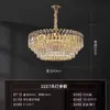 Lustre de cristal para sala de estar de luxo leve estilo italiano, lustre de luxo e elegante de 6 luzes para sala de jantar de alta qualidade, ferro estilo vintage creme