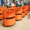 Evergreen Mecânico Misturador vertical multi-modelo capacidade argamassa misturador tambor de mistura de aço inoxidável dupla camada de mistura