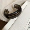Pulsera Geométricamente Manchada de Resina Dopamina Colorida, Lujo Ligero, Pulsera de Nicho de Gama Alta, Pulsera Versátil Transfronteriza Europea y Americana