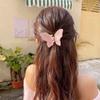 Pinza para el cabello transparente para mujer, cristal sirena Ji mariposa, clip de agarre tamaño pequeño, disco para la parte posterior de la cabeza, pinza de tiburón para el cabello, agarre para el cabello, tocado, pinza para el cabello