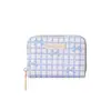 Novo Estilo Porta-Cartões Feminino Porta-Cartões Estilo Sanfona Carteira Feminina Curta Simples Carteira de Bolso Estilo Japonês Pronta Entrega
