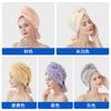 Selección Premium de Gorros Gruesos de Secado de Cabello Anchos para Mujer Clase A, Turbantes Elegantes, Secado Rápido, Súper Absorbentes, Gorros de Ducha Sin Calor para Uso en Casa