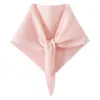 Bufanda triangular de cachemira, calentador de cuello tejido para mujer, chal de nuevo estilo otoño/invierno, bufanda de abrigo, pañuelo cuadrado pequeño