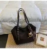 Bolso Tote Vintage de Gran Capacidad para Mujer, Nuevo Modelo de Invierno, Bolso de Hombro de Nicho para Viajes Diarios, Bolso de Mano Casual Diario