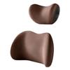 Almohada Mejorada para Reposacabezas de Coche, Almohada Multifuncional para Cuello de Coche, Soporte Lumbar, Soporte Lumbar de Coche de Espuma con Memoria