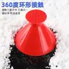 En stock quitanieves cono para parabrisas herramienta para quitar hielo con forma de cono herramienta para quitar nieve rascador de hielo para coche rascador de hielo venta caliente transfronteriza