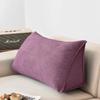 Almofada de sofá Almofada de encosto Almofada de proteção de cintura triangular Tatami Bolsa macia Almofada de cintura para sala de estar Almofada de encosto para janela saliente
